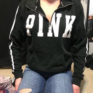 x-small victoria’s secret pink sweatshirt